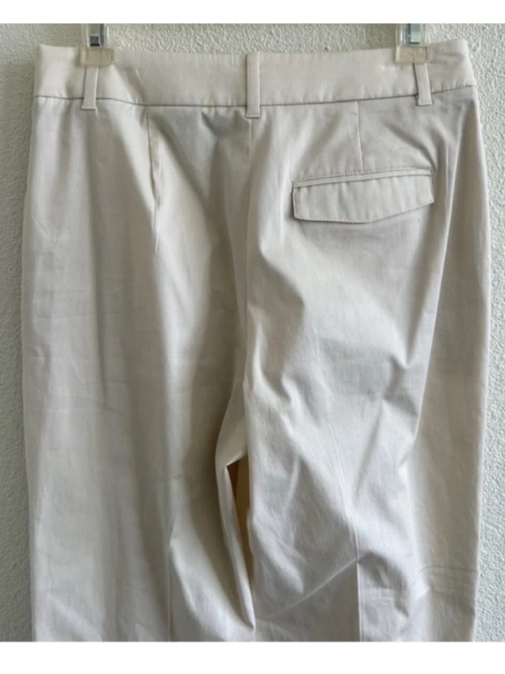 NWT J. Crew Willa Straight Leg Lightweight Chino Pants Ivory - Picture 3 of 8